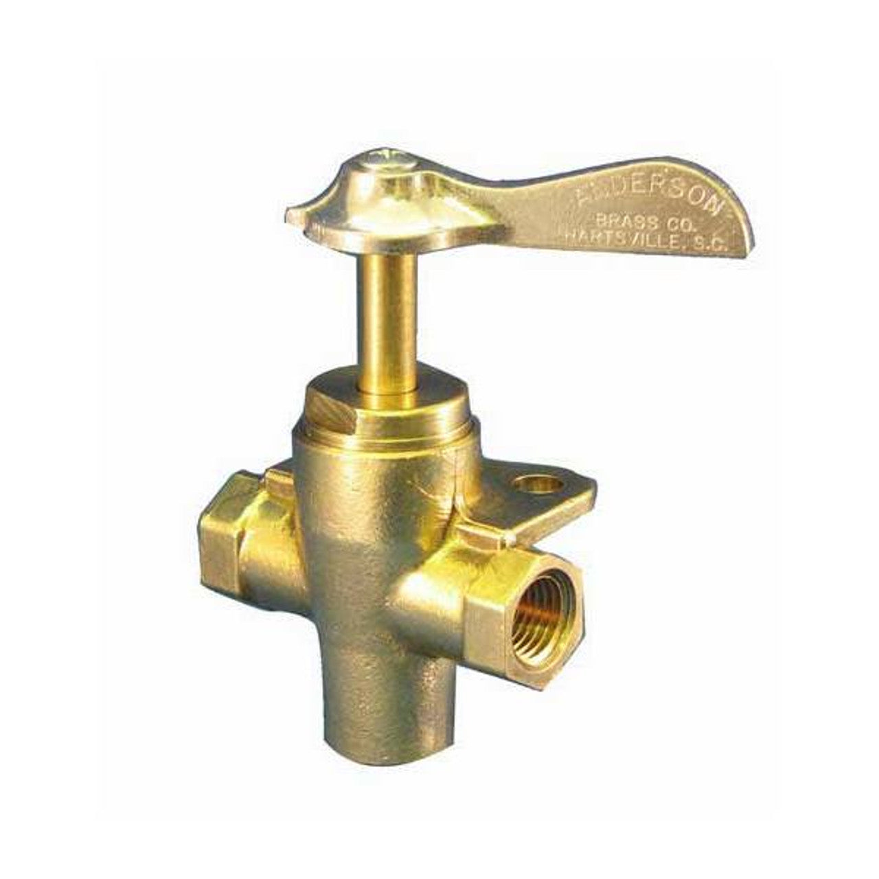 Moeller Three Way Fuel Valve, 3 Female 1/4" NPT