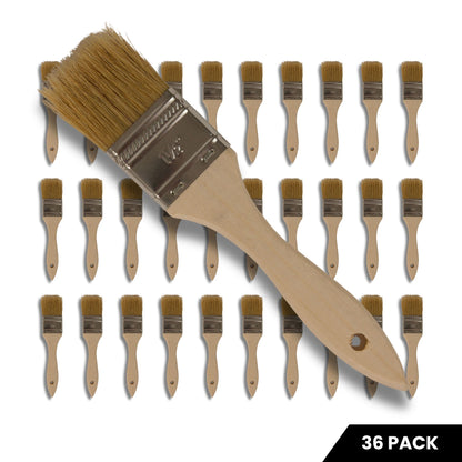 1-1/2" Chip Brushes - 36 Pack