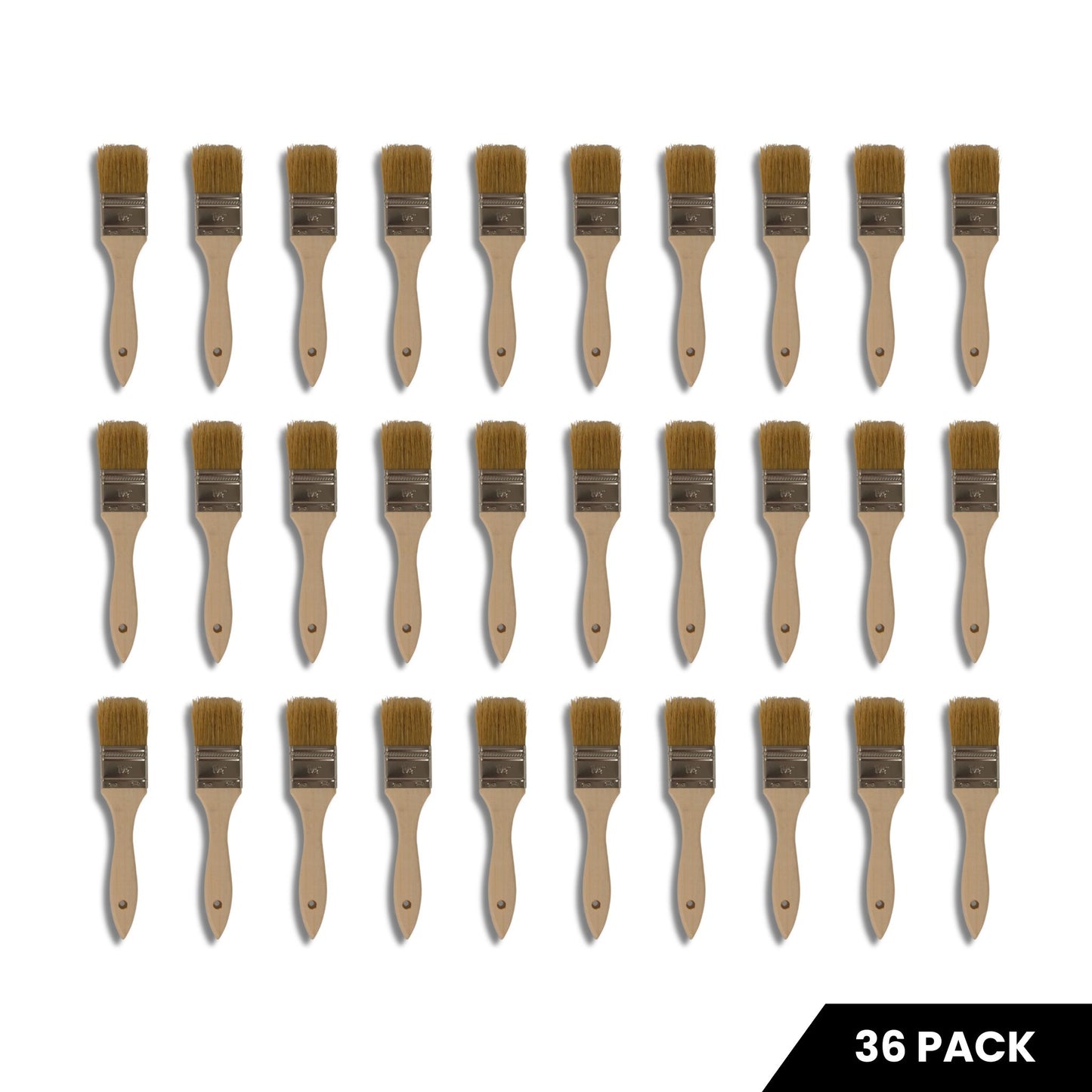 1-1/2" Chip Brushes - 36 Pack