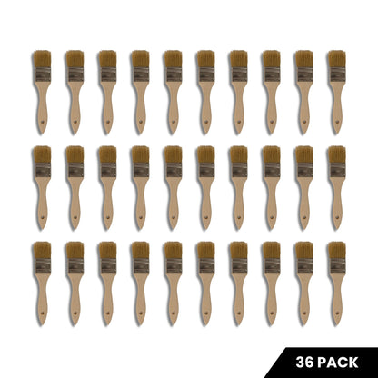 1-1/2" Chip Brushes - 36 Pack