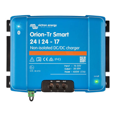 Victron Orion-TR Smart Non-Isolated DC-DC Converter - 24 VDC to 24 VDC - 400W - 17AMP