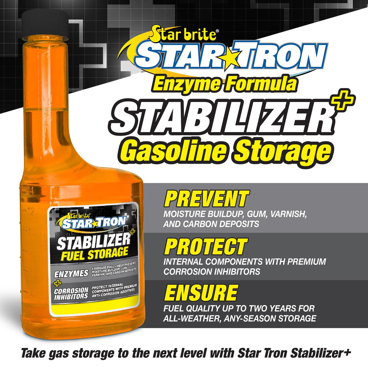Starbrite Star Tron Stabilizer+ Fuel Storage