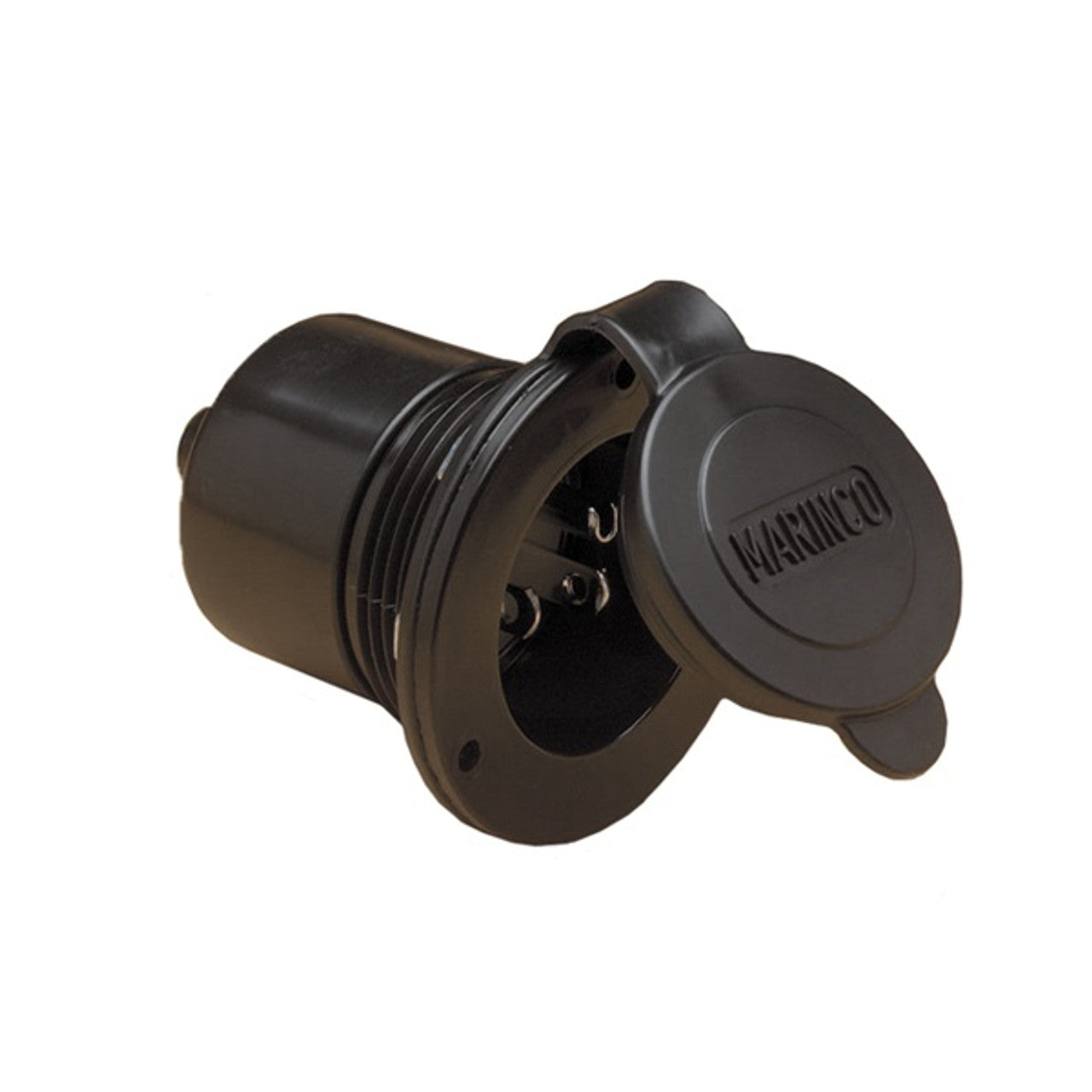 Marinco On-Board Charger Inlet - Black