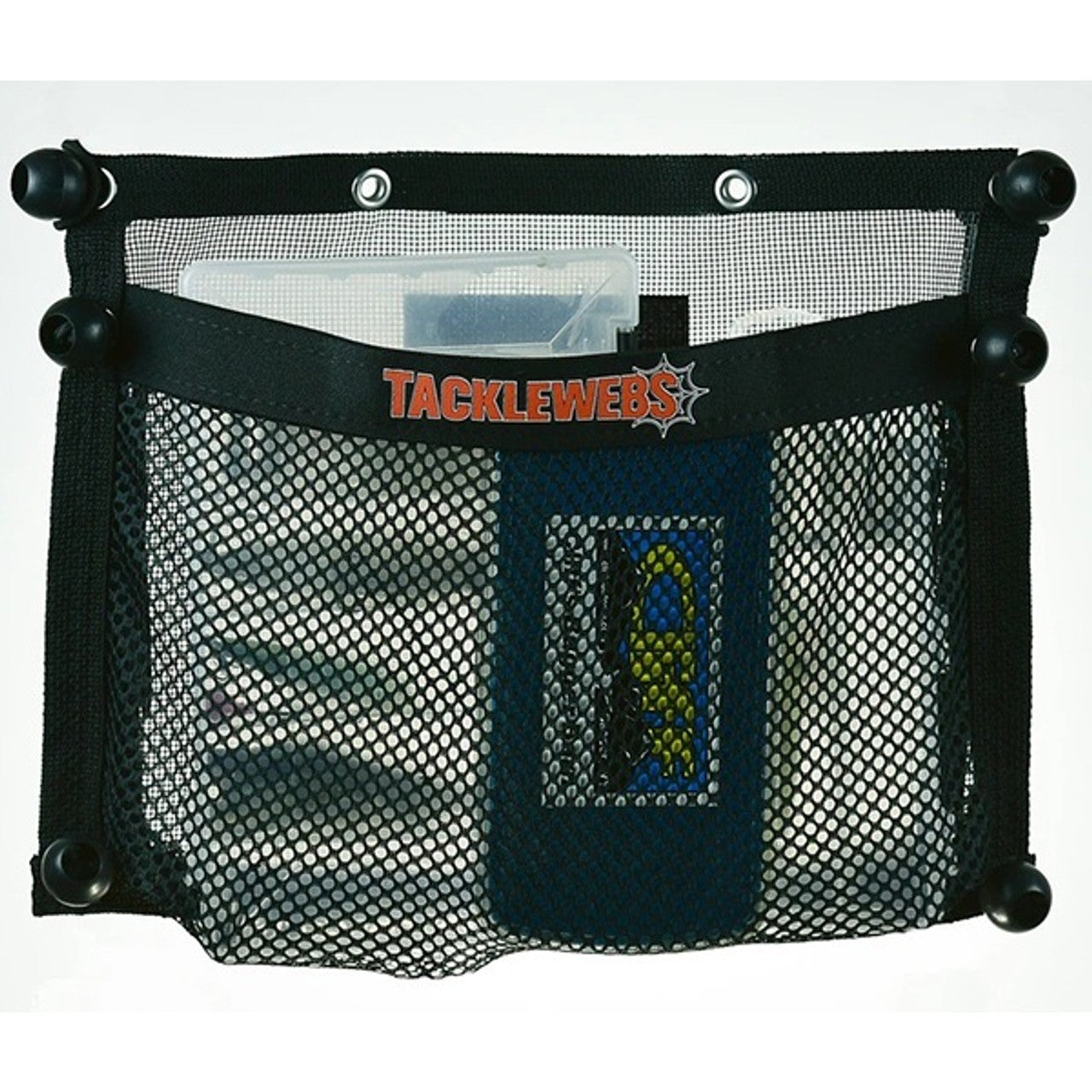 TackleWebs 16"W x 12"H Black Bungee Pocket