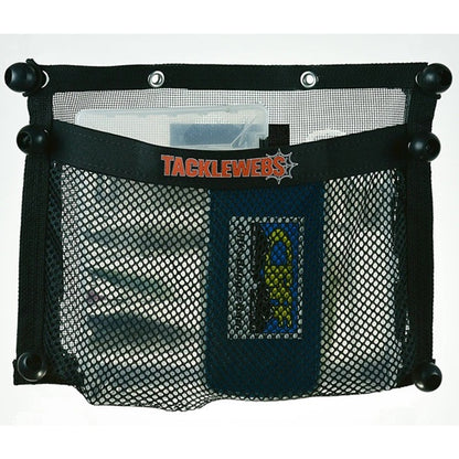 TackleWebs 16"W x 12"H Black Bungee Pocket
