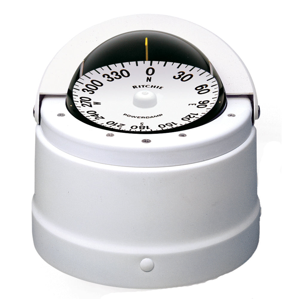 Ritchie DNW-200 Navigator Compass - Binnacle Mount - White