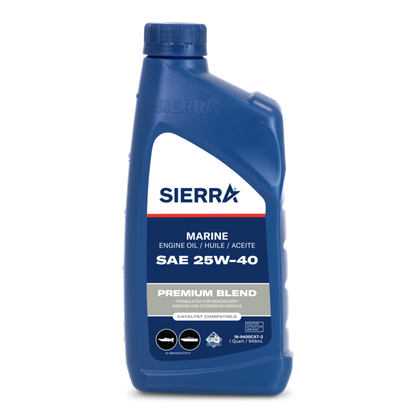 Sierra 25W-40 4-Stroke Catalyst Marine Oil