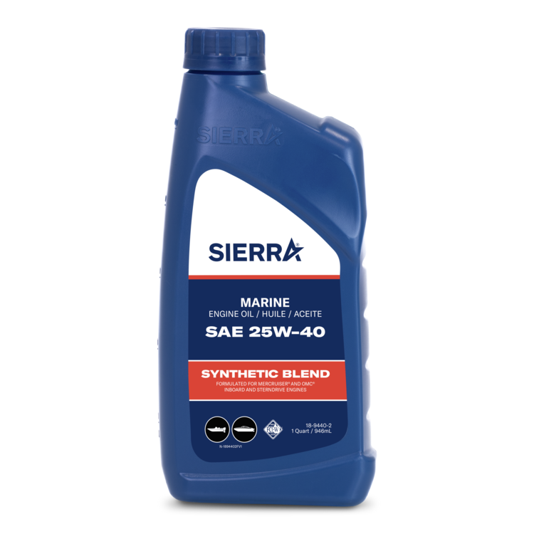 Synthetic Blend Mercruiser Sterndrive Engine Oil - Qt