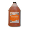 Boat Suppliers Fast Epoxy Hardener Part B in a 1 gallon jug of amber liquid, label reads mix 4 parts resin with 1 part hardener by volume