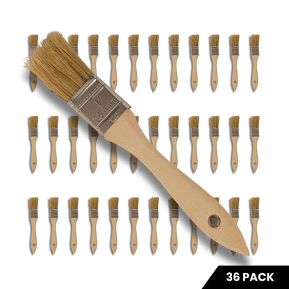 1" Chip Brushes - 36 Pack