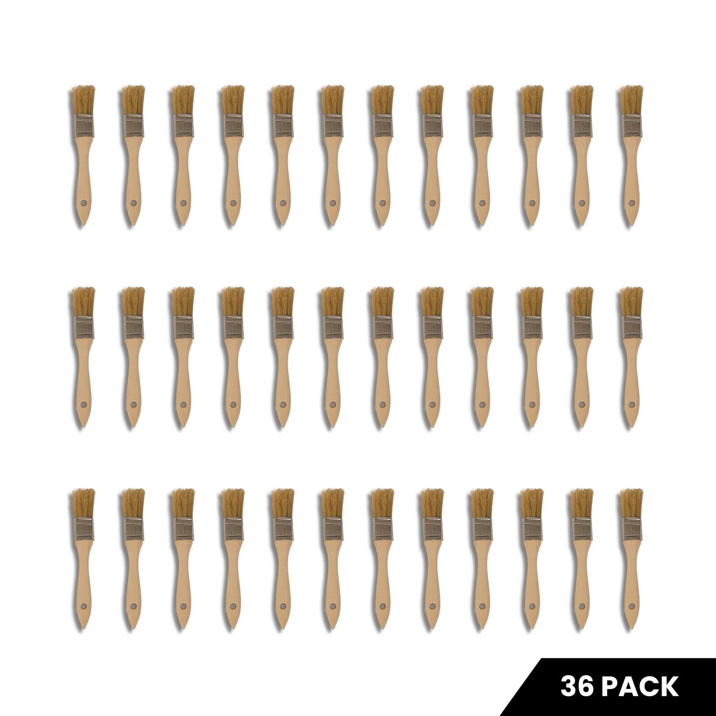 1/2" Chip Brushes - 36 Pack