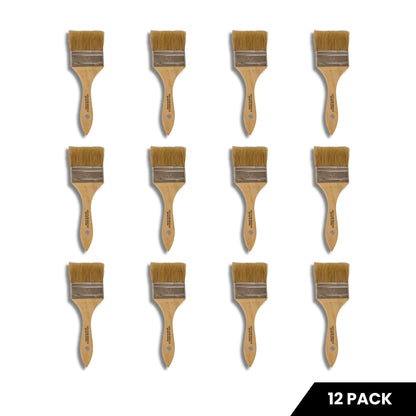 2-1/2" Chip Brushes - 12 Pack
