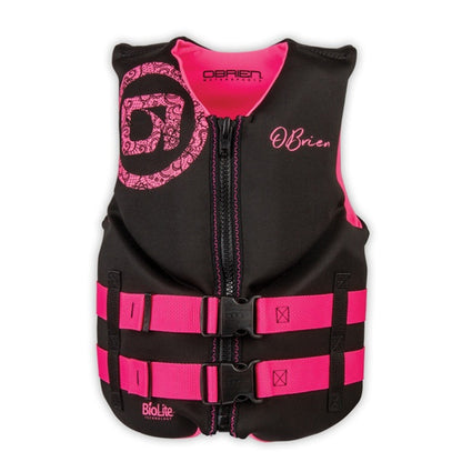 O'Brien BioLite Junior Pink Life Jacket