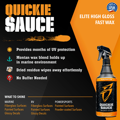 Boat Bling Quickie Sauce Spray Cleaner Wax