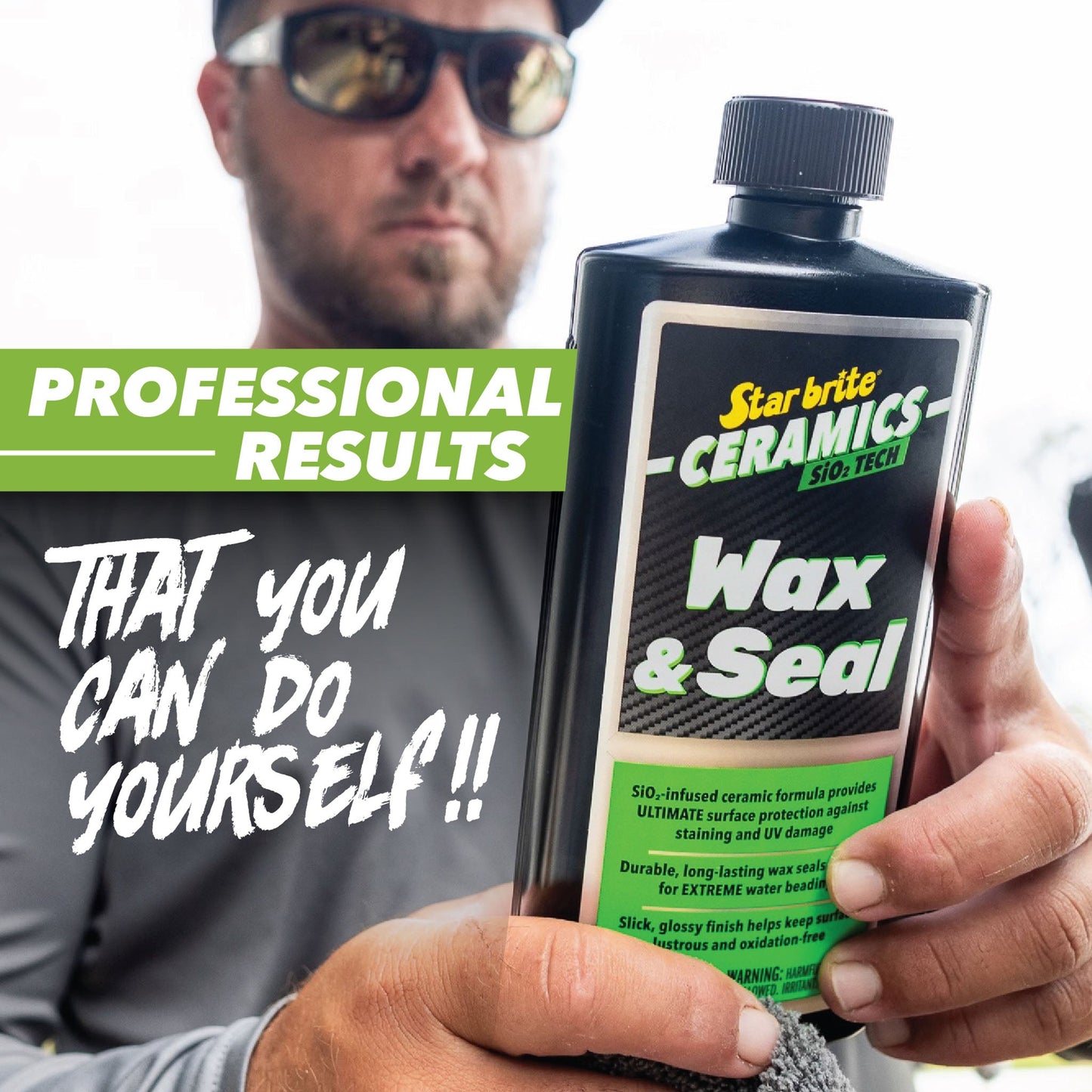 Star brite Boat Wax & Seal 16oz - 204116