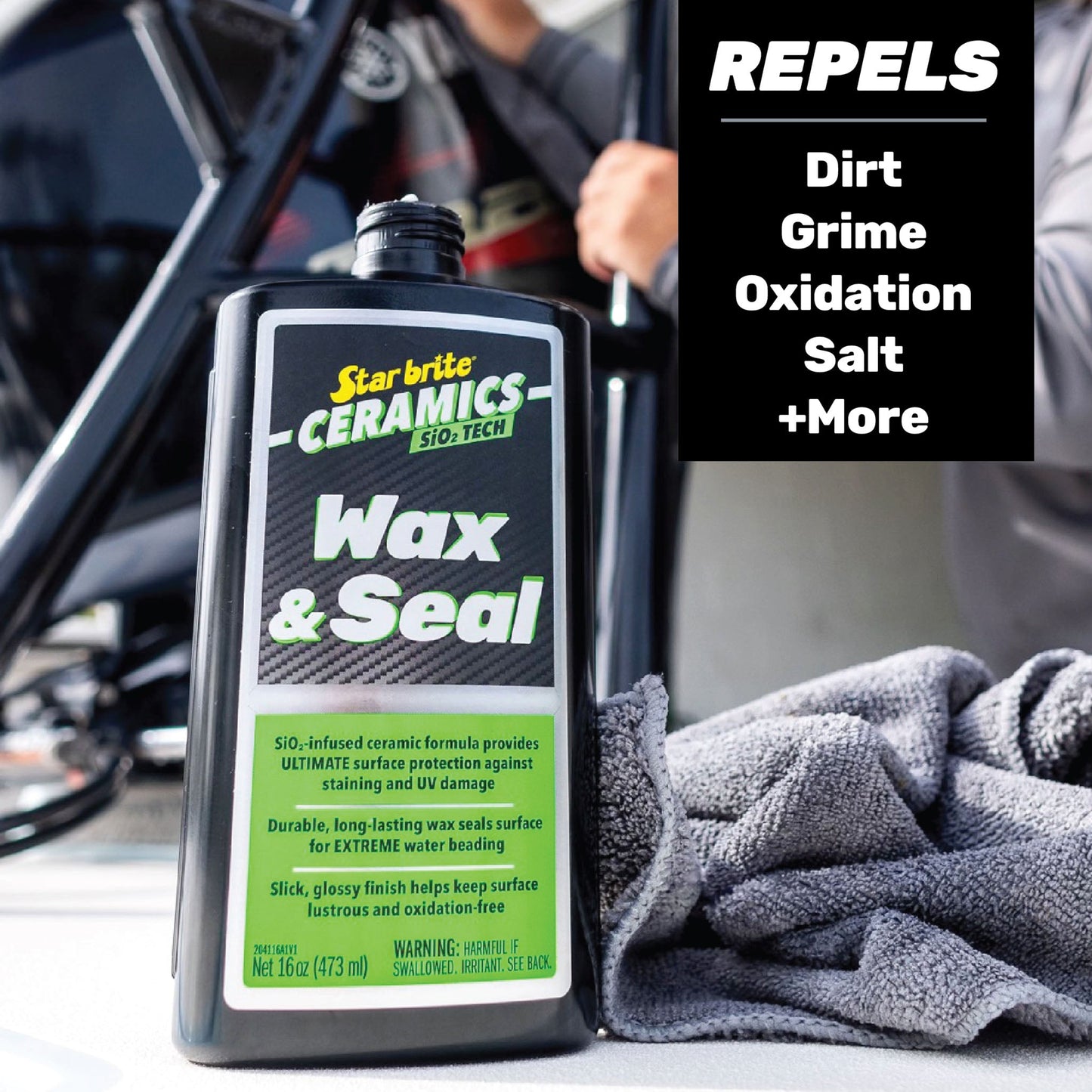 Star brite Boat Wax & Seal 16oz - 204116