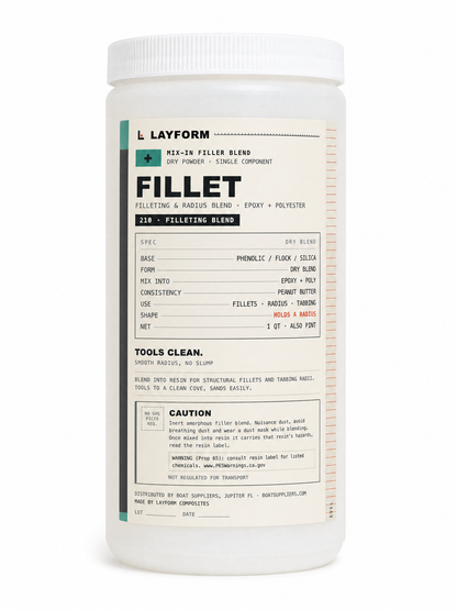 Layform Structural Cove Blend, Fillet LF-210, 16 oz