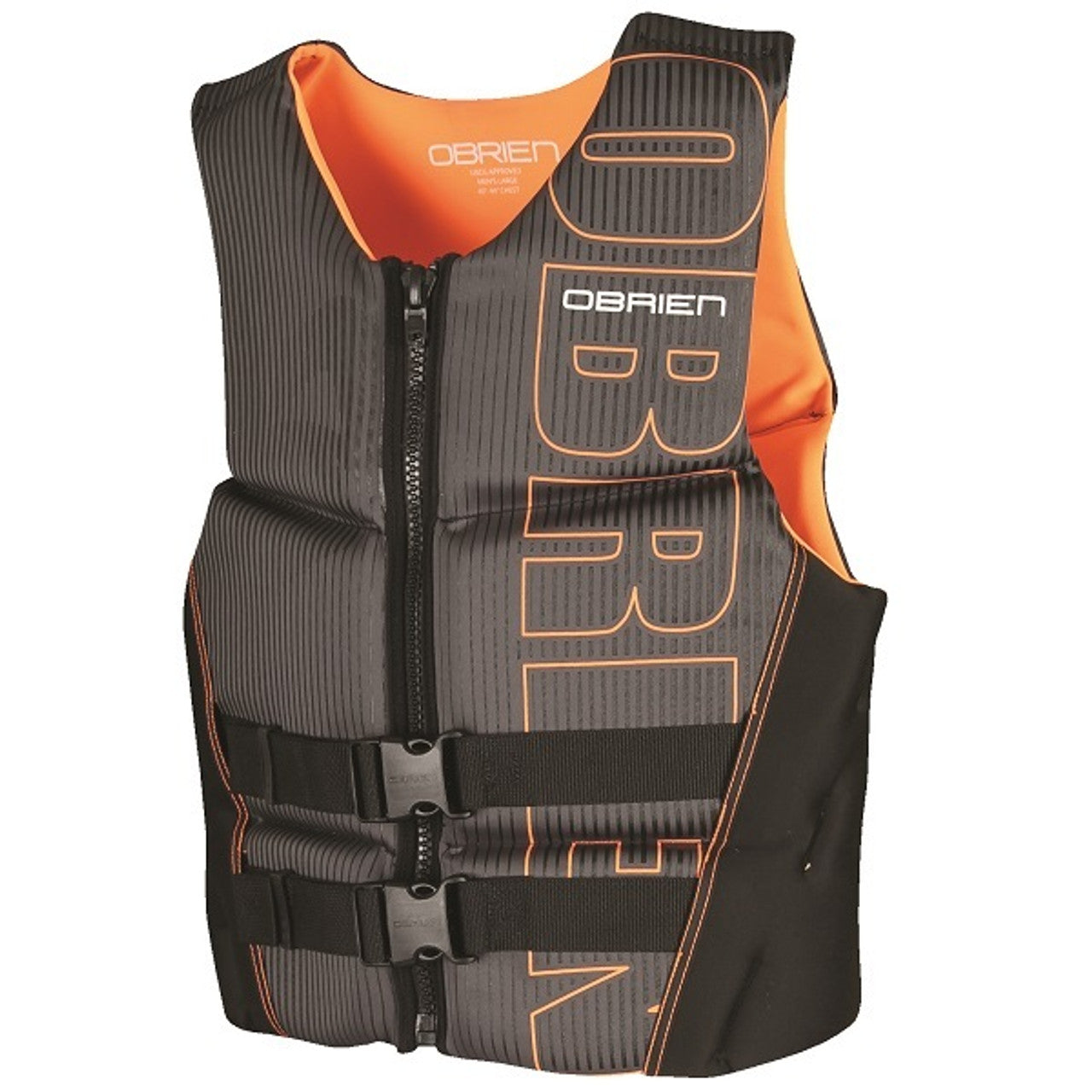 O'Brien Men's Orange V-Back Life Jacket