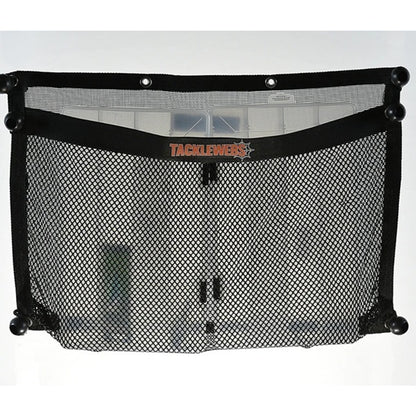 TackleWebs 24"W x 15"H Black Bungee Pocket