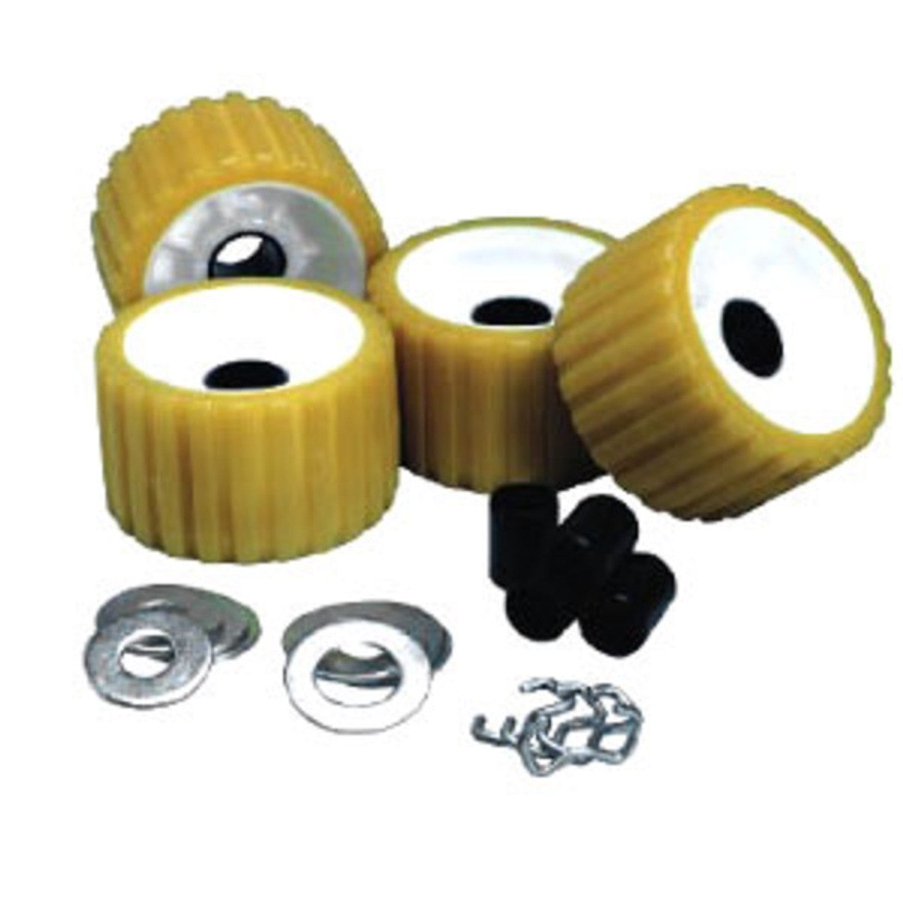 CE Smith Ribbed Roller Kit - Yellow TPR