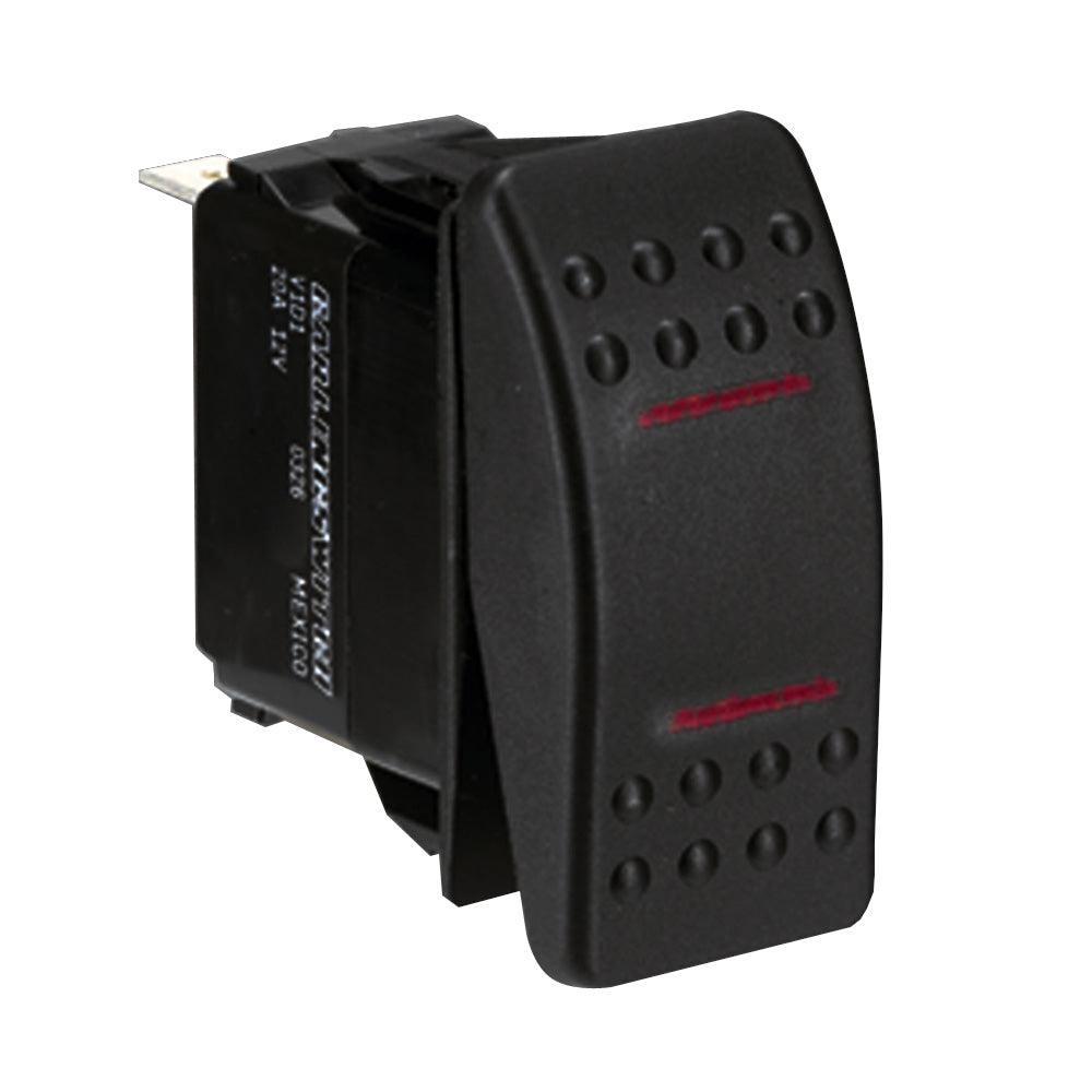 Paneltronics SPDT ON/OFF/ON Waterproof Contura Rocker Switch