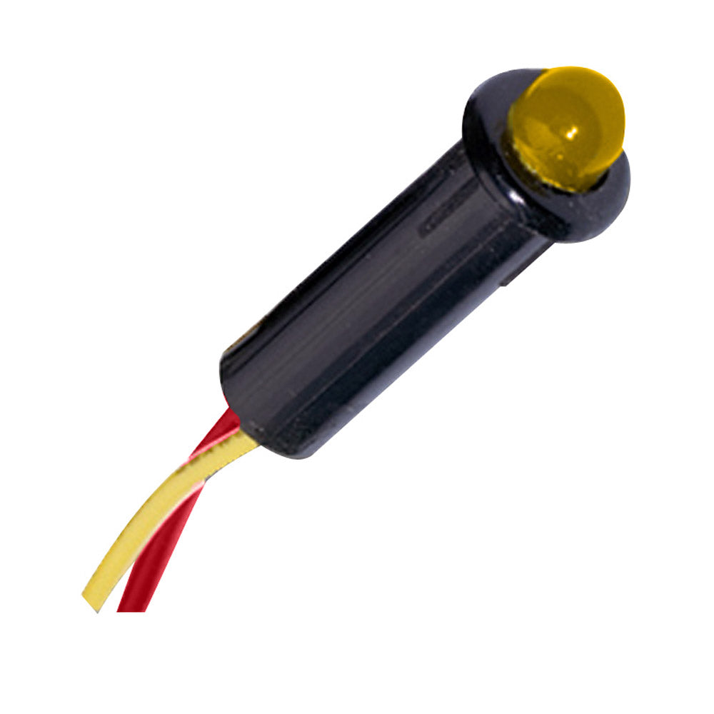 Paneltronics <sup>5</sup>&frasl;<sub>32</sub>" LED Indicator Light - 12-14VDC - Amber