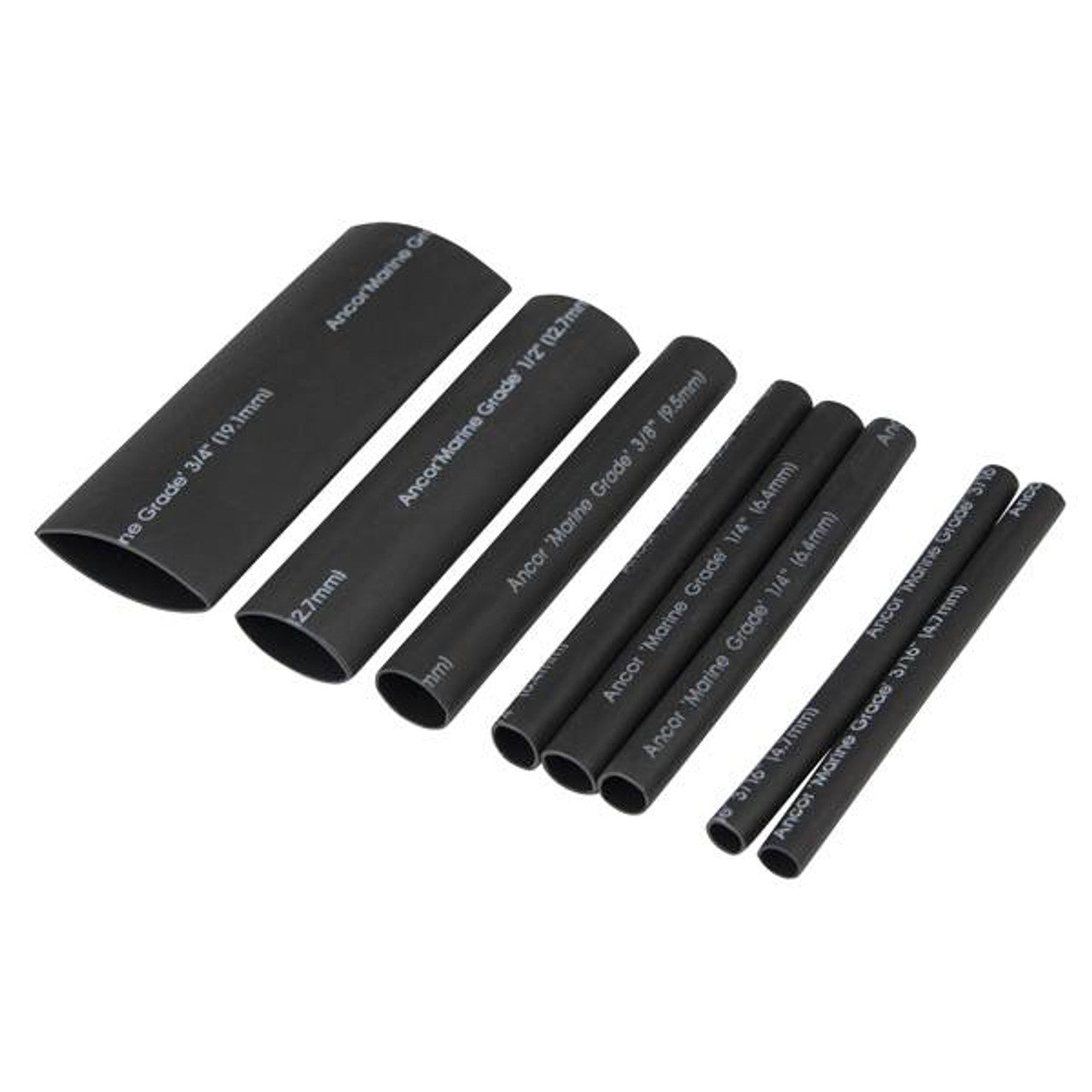 Ancor Heat Shrink Tubing Kit 3" x 3/16" To 3/4"