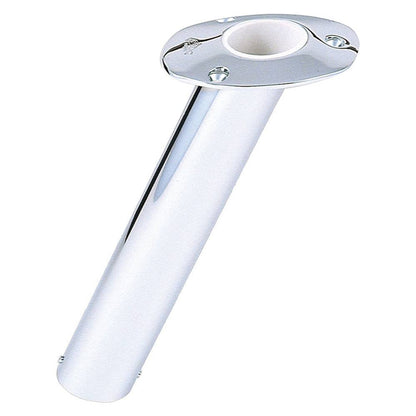Lee's RH530SS 30 Degree Stainless Steel Flush Mount Rod Holder - 2.25" O.D.