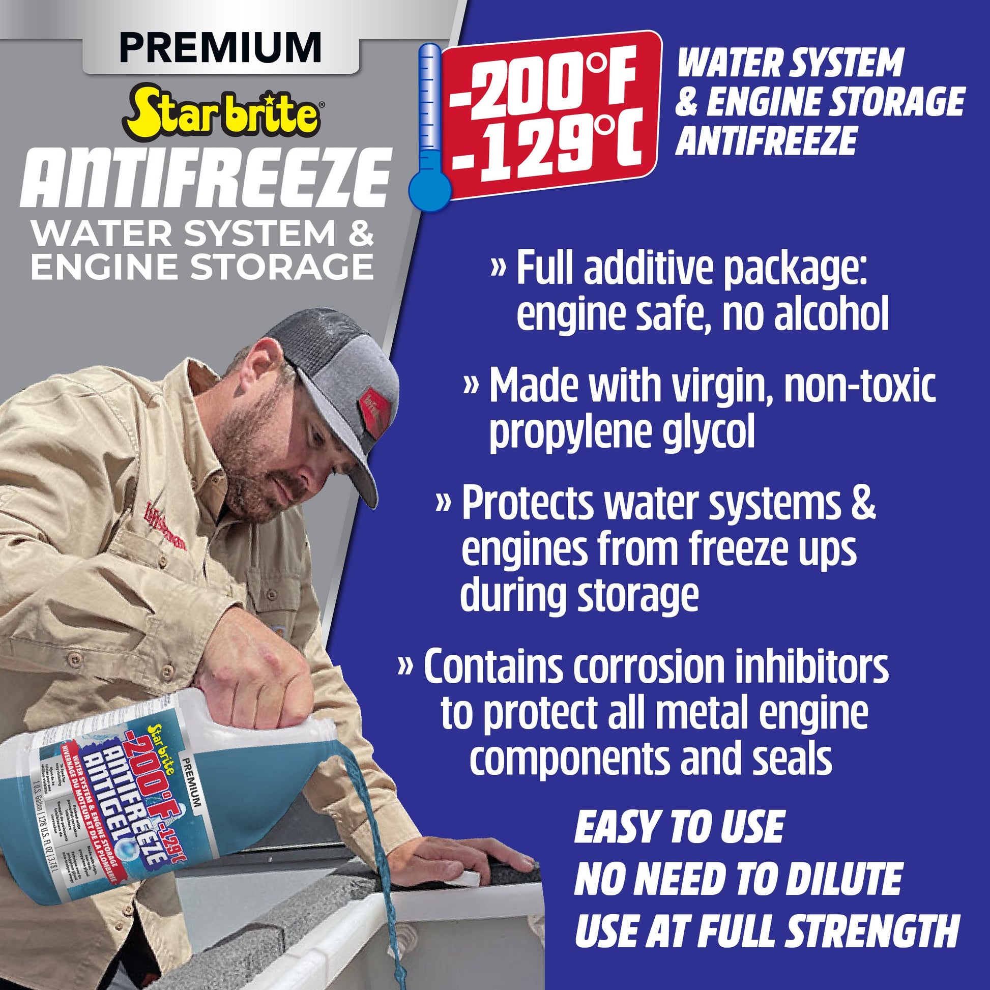 Starbrite Sea Safe Antifreeze -200 Concentrate