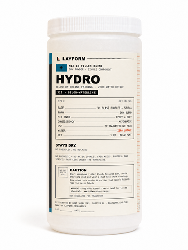 Layform Fairing Filler Blend, Below Waterline, Hydro LF-320, 1 Quart