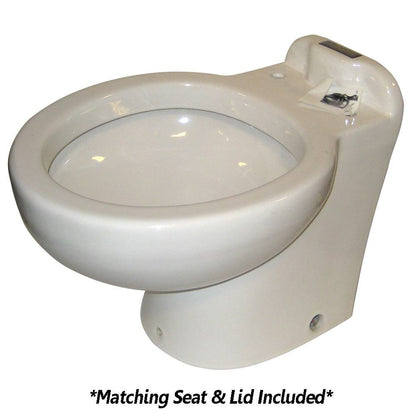 Raritan 220HF01202 Marine Elegance Push Button Control Toilet