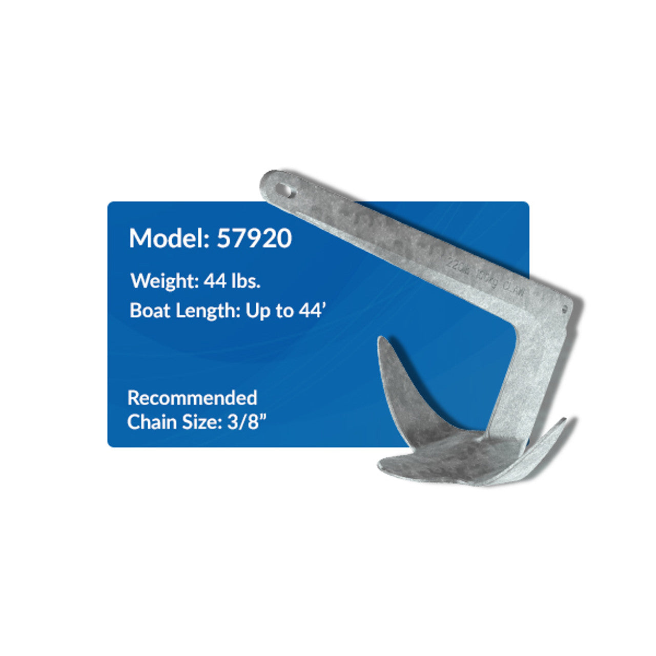 Lewmar Claw Anchor Galvanized