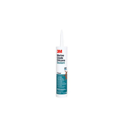3M Marine Grade Clear Silicone Sealant