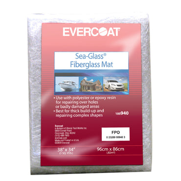 Sea-Glass 1.5oz Fiberglass Mat Non-Woven