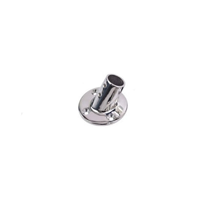 Sea-Dog Round Base 7/8" Rail Fittings, Stainless Steel
