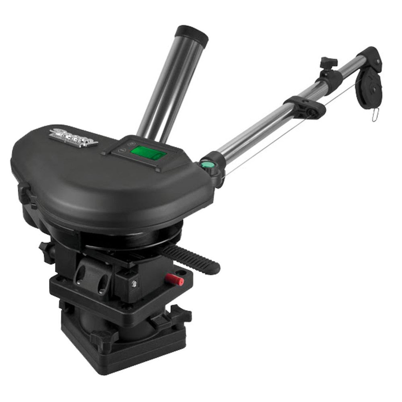 Scotty 2106 2106 HP Depthpower Electric Downrigger 60 SS Telescoping Boom w/Swivel Base - Single Rod Holder