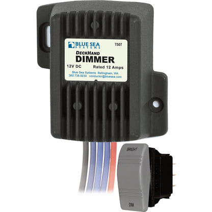 Blue Sea 7507 DeckHand Dimmer - 12 Amp/12V