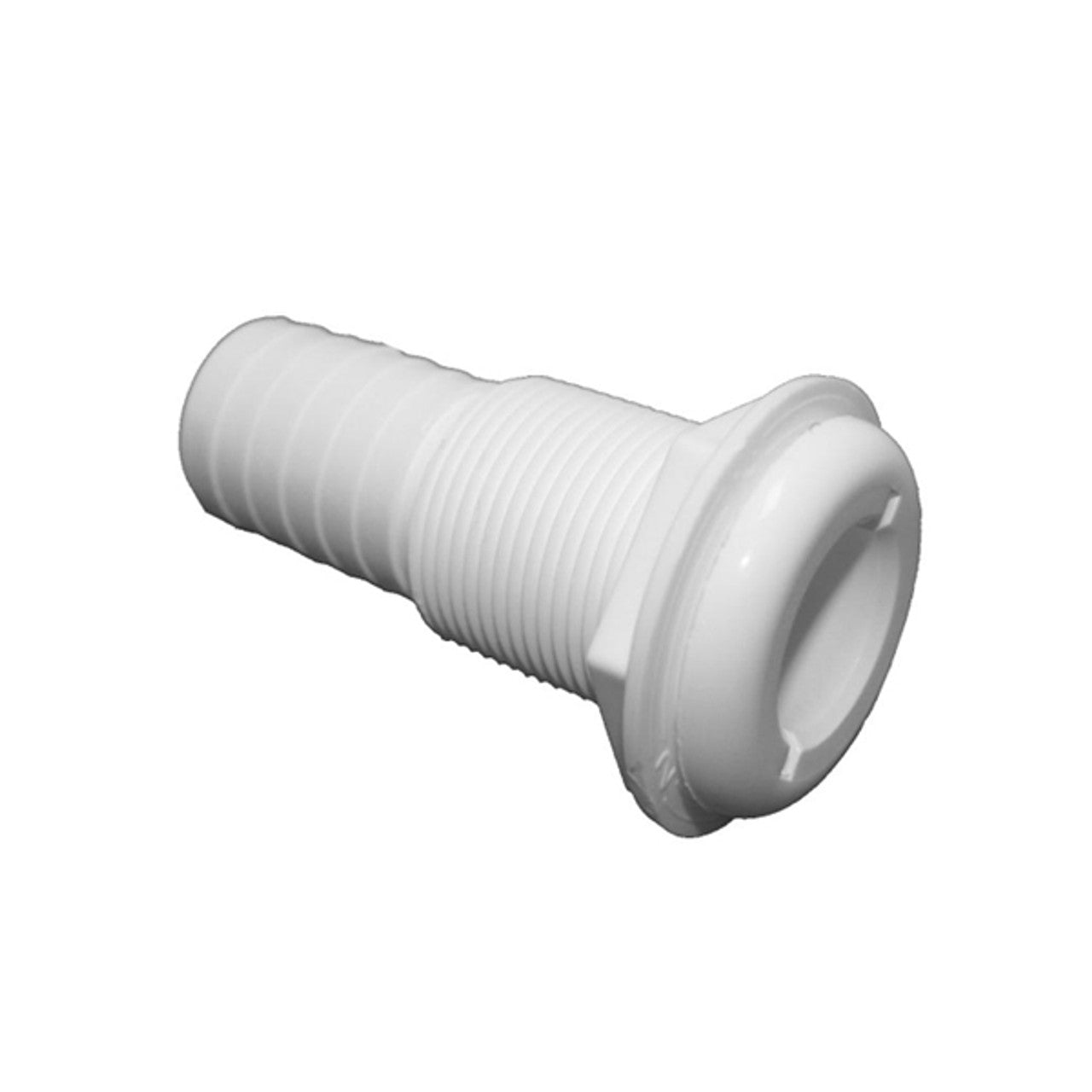 Raccords passe-coque droits blancs TH Marine