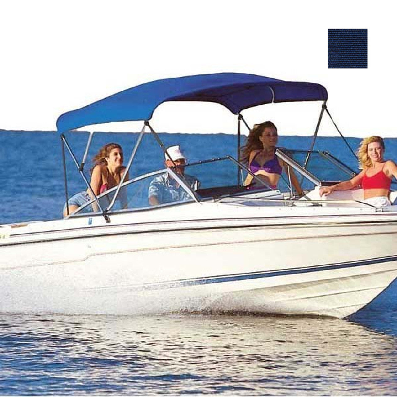 Ultima Bimini Boat Top 73-78" W x 42" H x 8' L