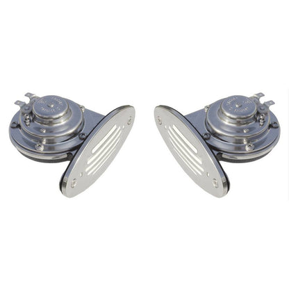 Ongaro 10055 Mini Dual Drop-In Horn w/High & Low Pitch