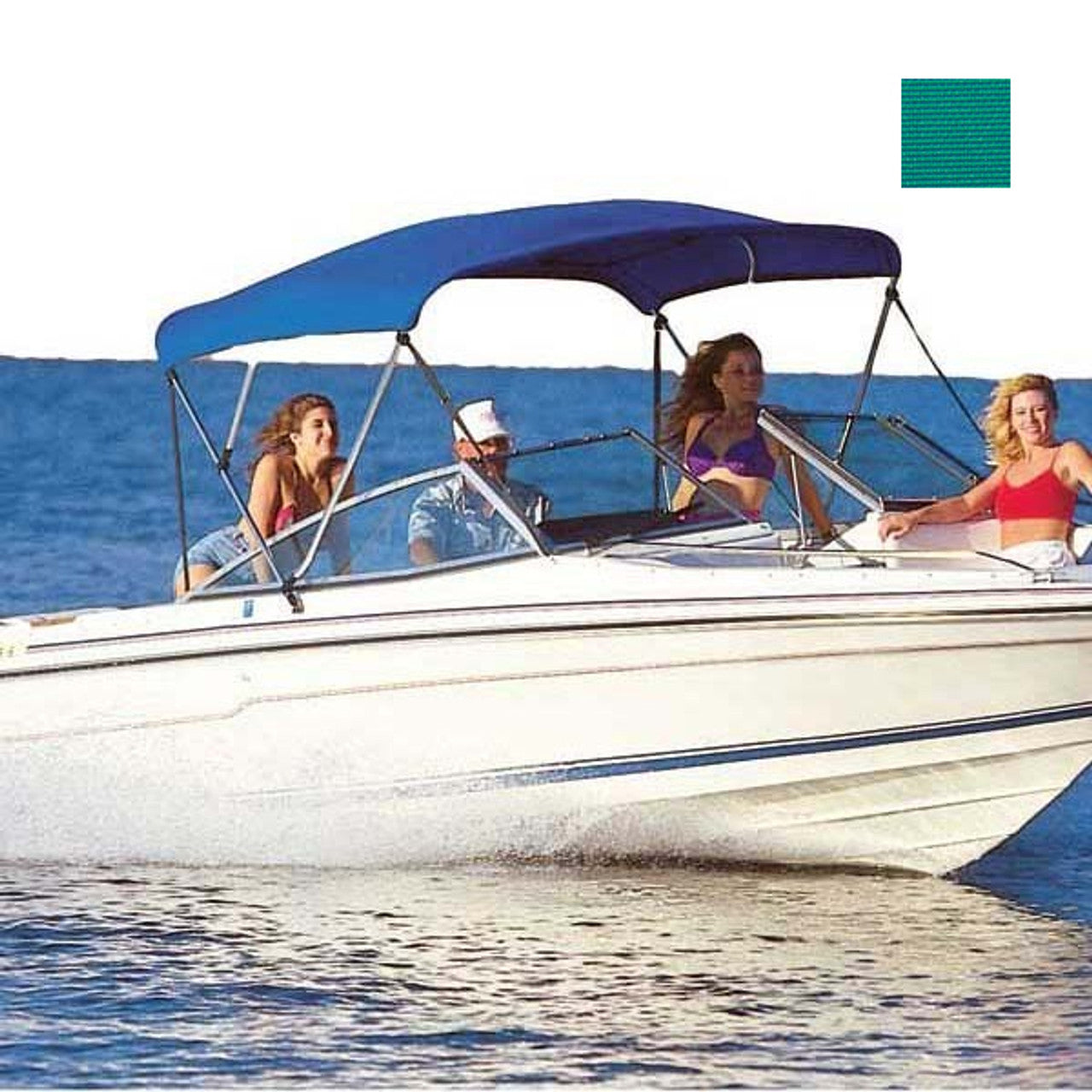 Ultima Bimini Boat Top 97-103" W x 54" H x 8' L