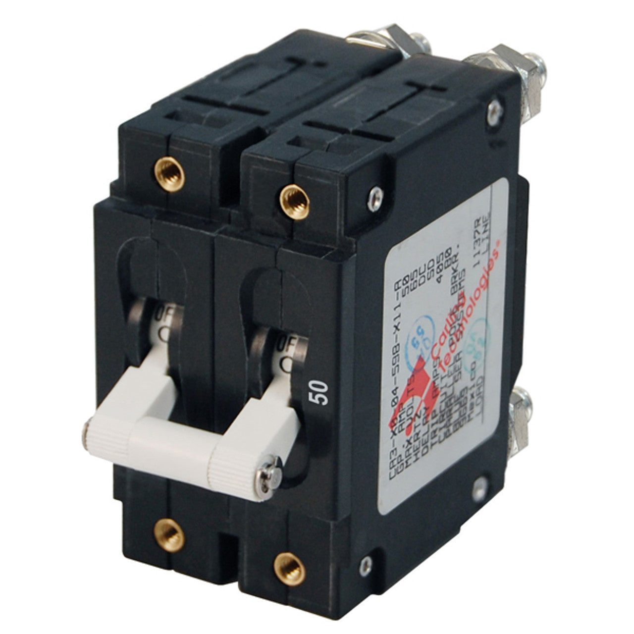 Blue Sea C Series Double Pole Toggle Circuit Breaker