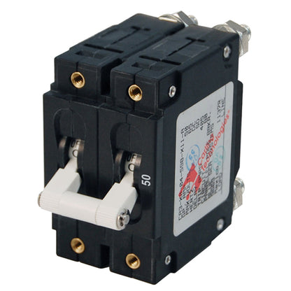 Blue Sea C Series Double Pole Toggle Circuit Breaker