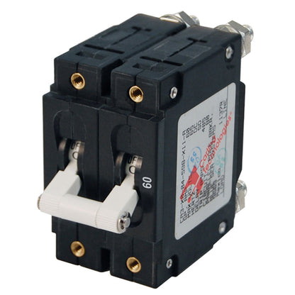 Blue Sea C Series Double Pole Toggle Circuit Breaker