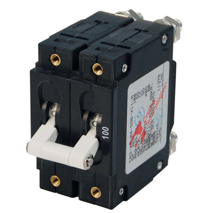 Blue Sea C Series Double Pole Toggle Circuit Breaker