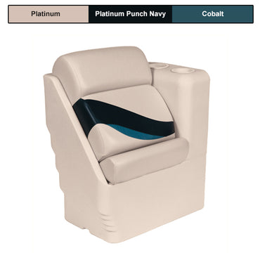 Wise Premier Right Lean Back Pontoon Boat Seat