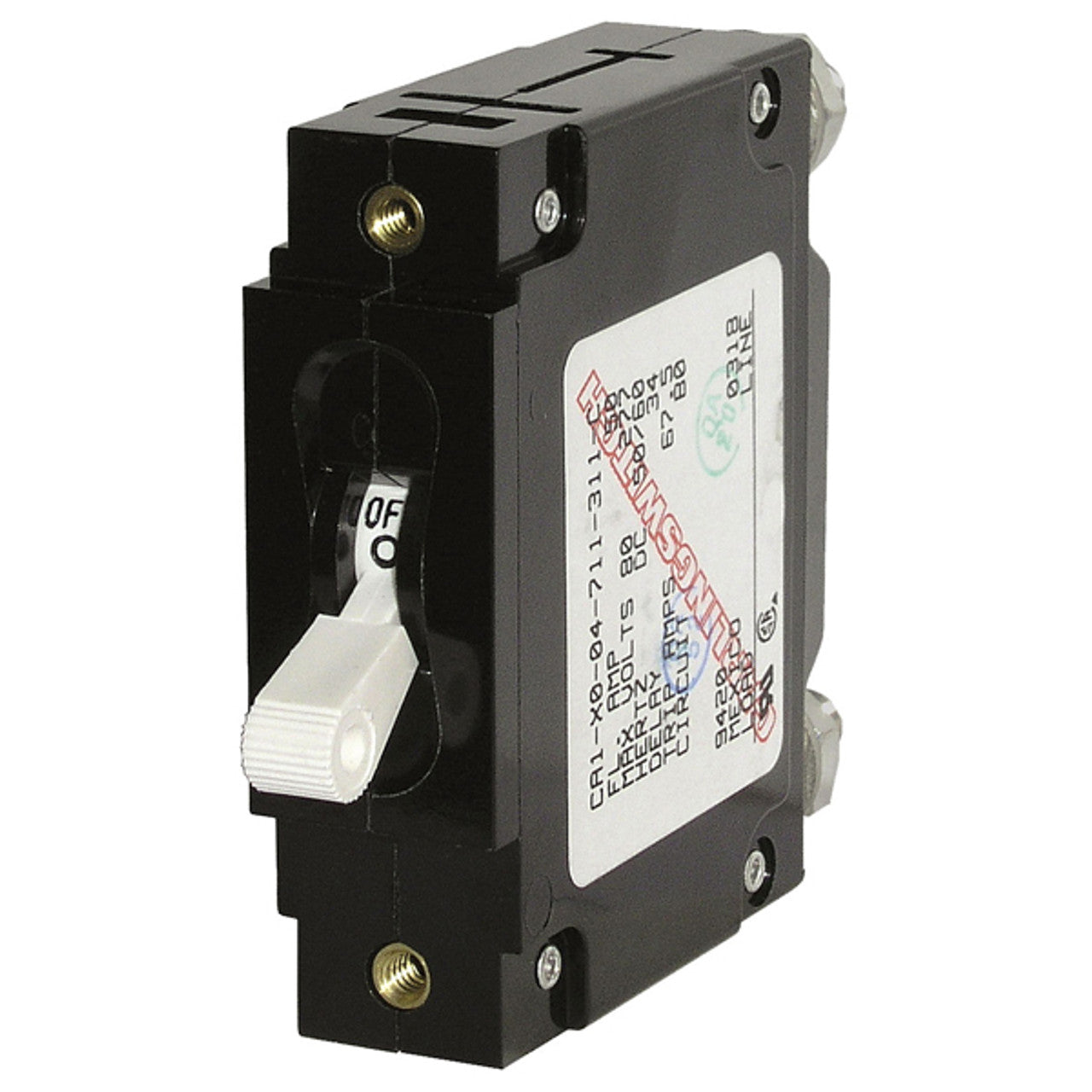 Blue Sea C Series White Toggle Circuit Breaker