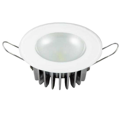 Lumitec 113198 Mirage Flush Mount Down Light - 3-Color Glass Finish