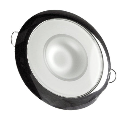 Lumitec 113119 Mirage - Flush Mount Down Light - Glass Finish/Polished SS Bezel - Dimming