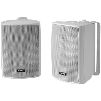 FUSION MS-OS420 4" Compact Marine Box Speaker - (Pair) White